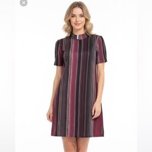 BCBG Generation xsmall striped 70’s style dress